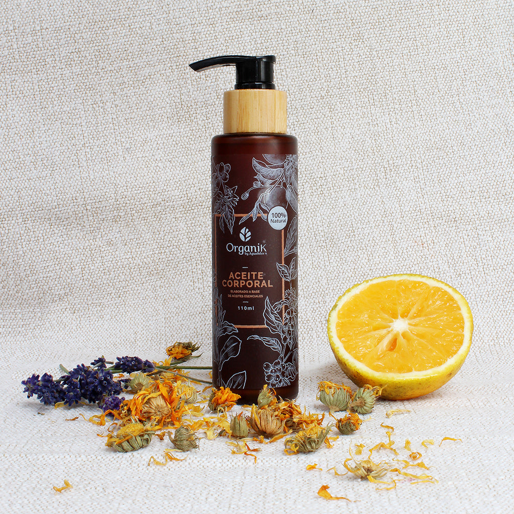 Aceite corporal natural - Humectante para masajes - 100ml