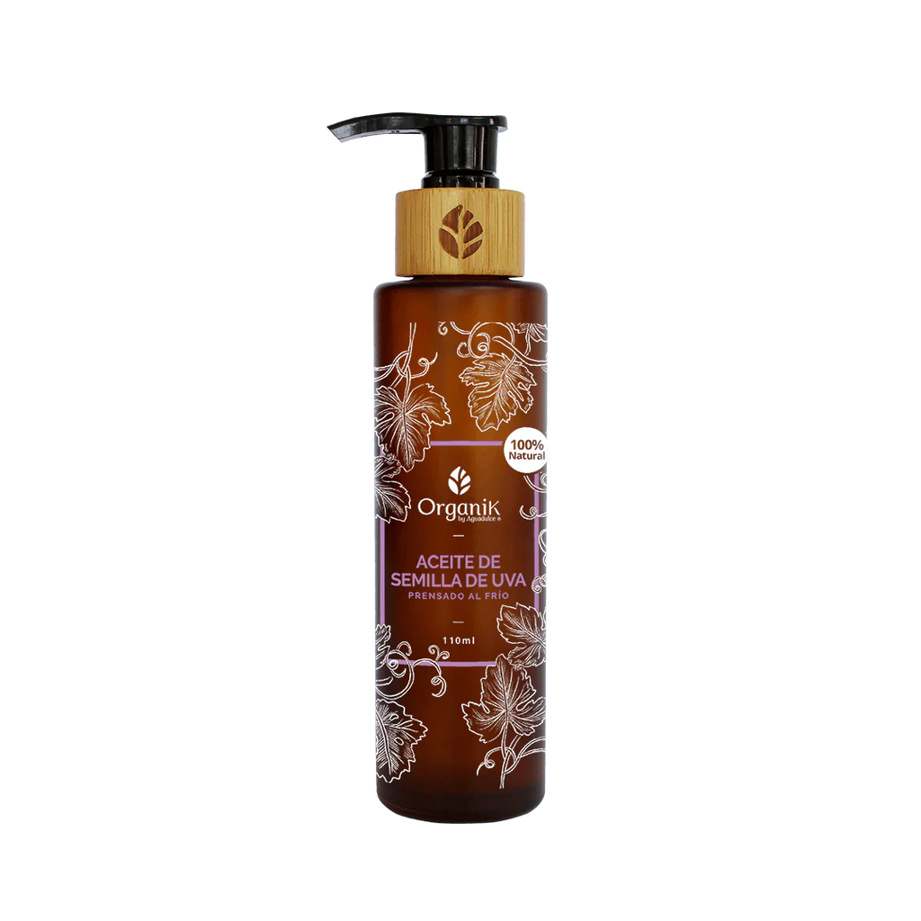 Aceite de semilla de uva – ideal para diluir los aceites esenciales puros y facilitar su aplicación en Aromaterapia