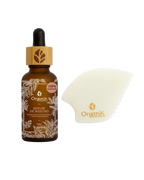Kit yoga facial - Guasha en jade blanco y serum de rostro 30 ml