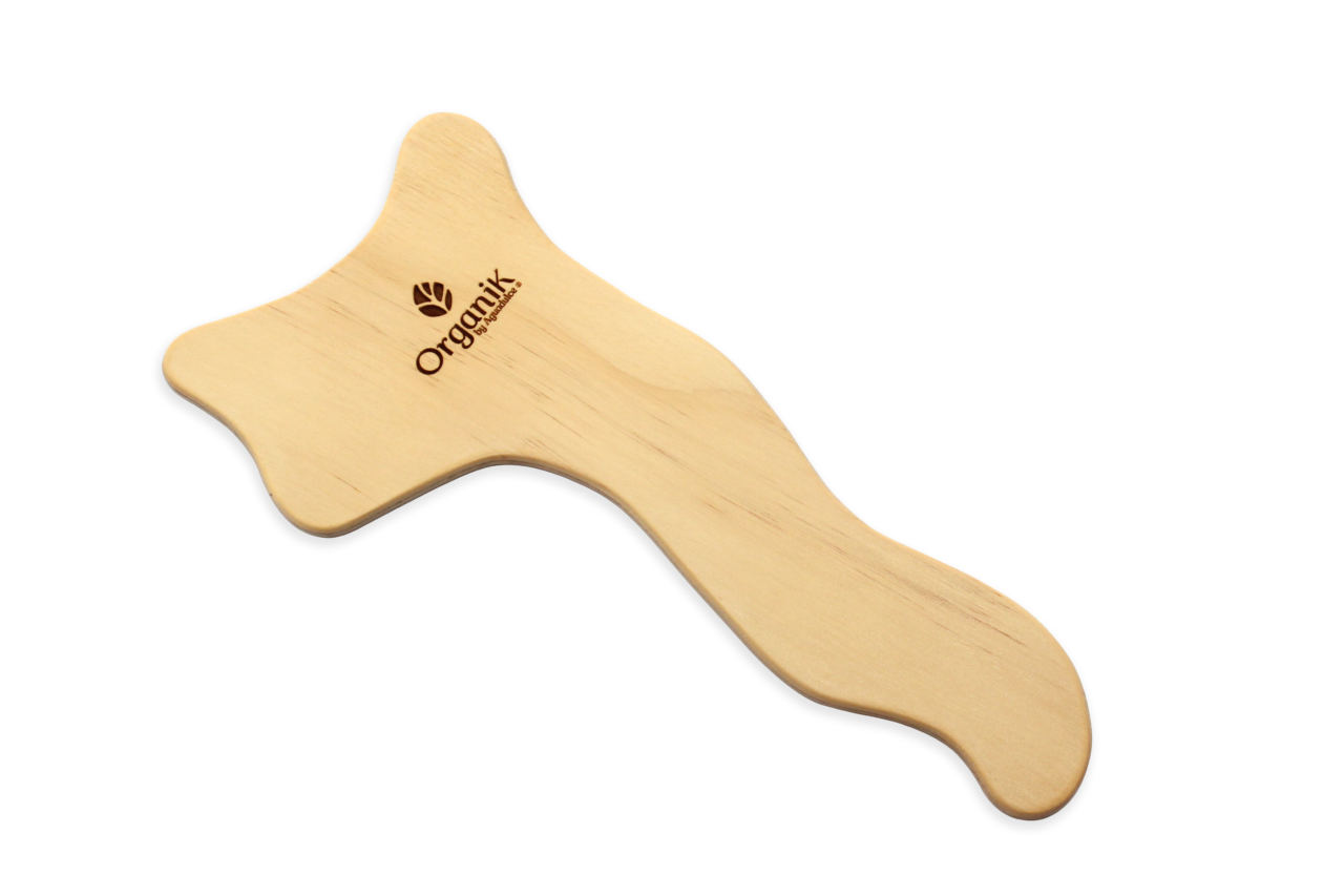Gua Sha corporal de madera (26,5 cms de largo)