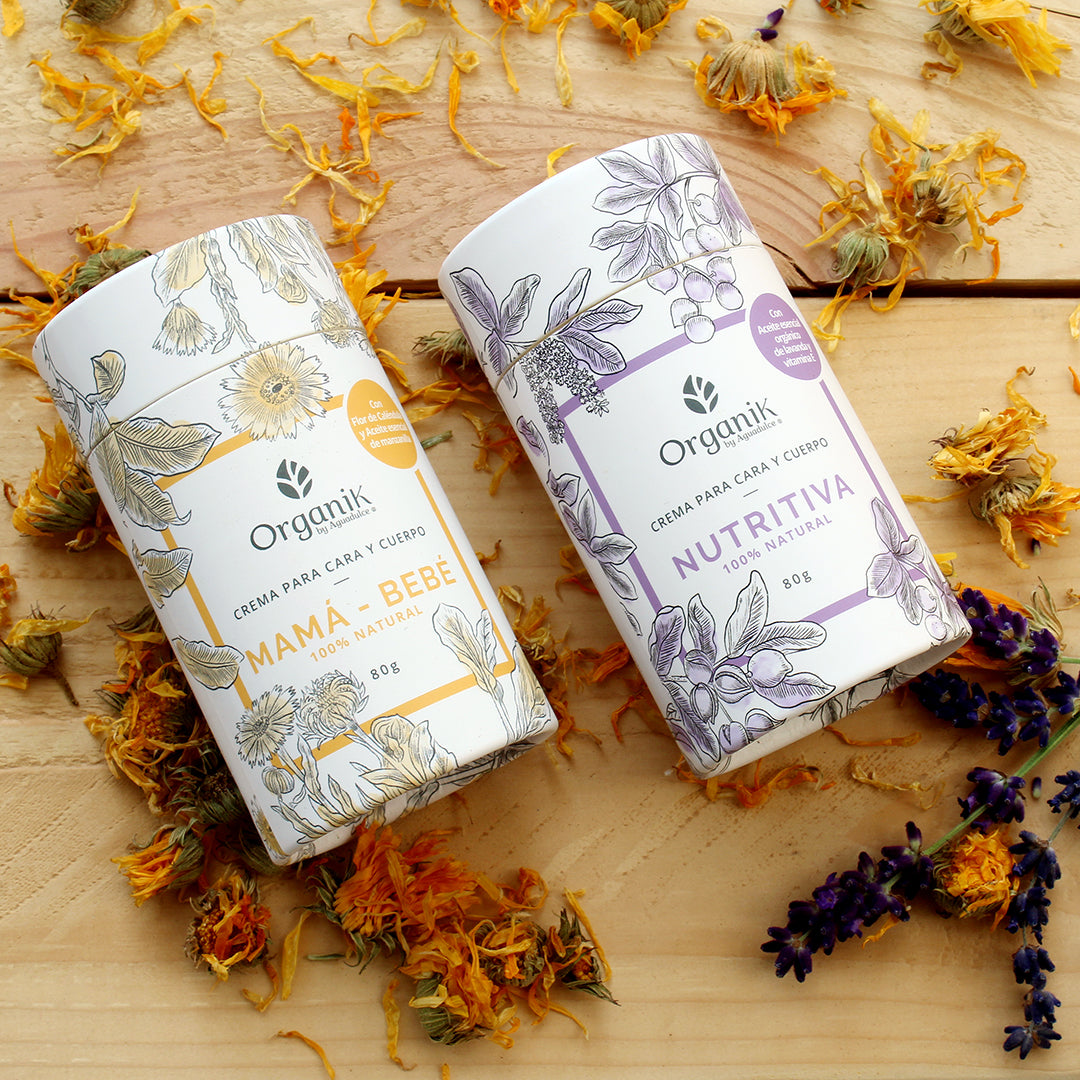 Crema natural Mamá- Bebé 80 g con caléndula y manzanilla