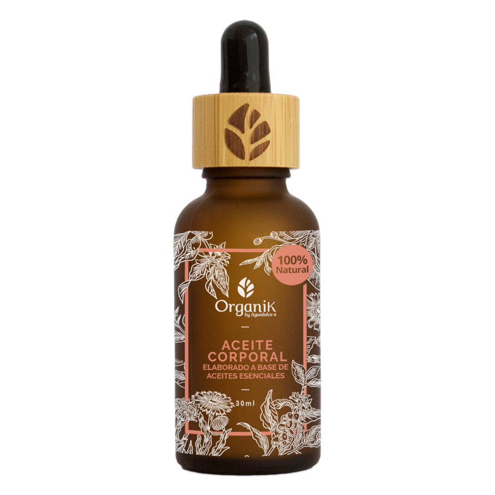 Aceite corporal natural - Humectante para masajes - 30ml