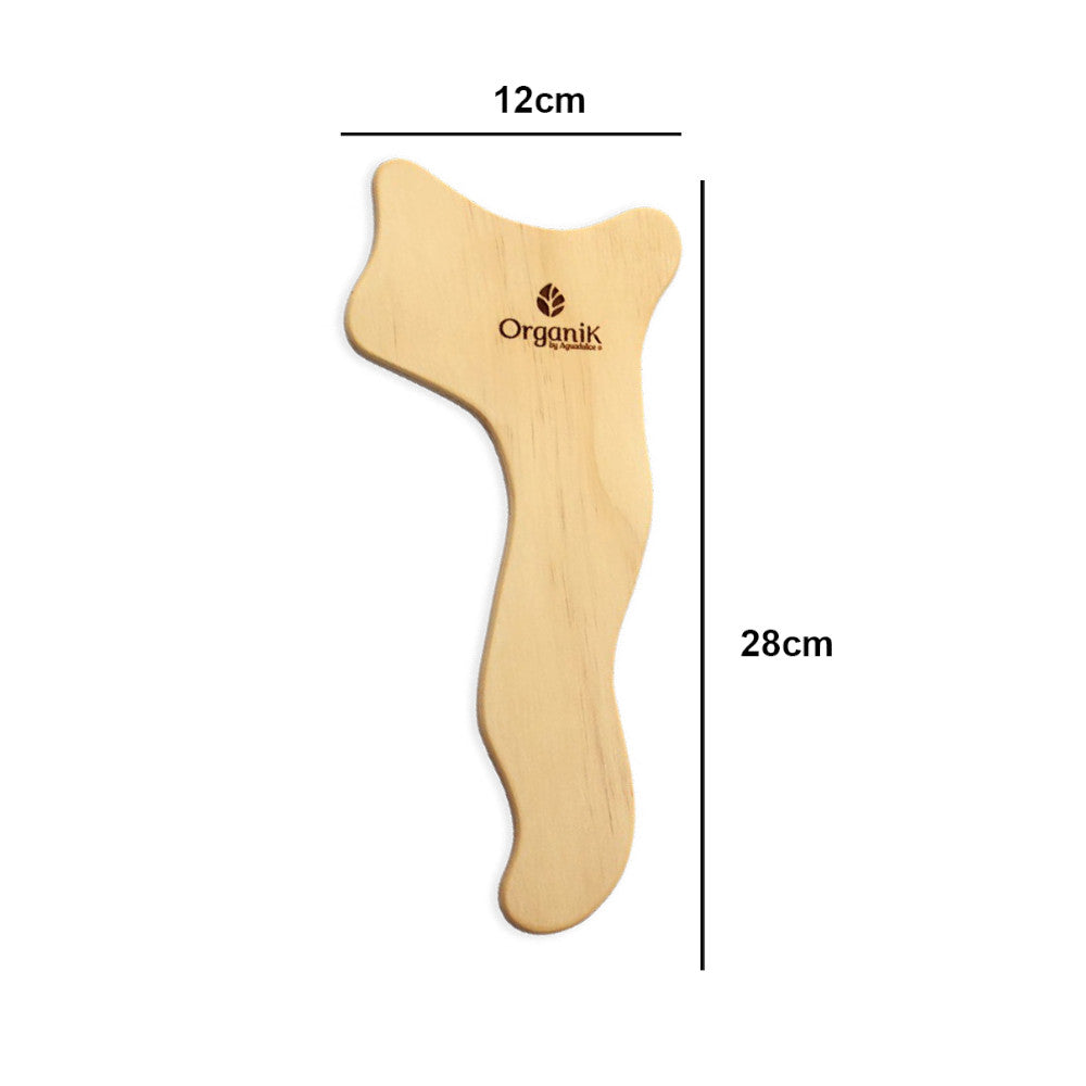 Gua Sha corporal de madera (26,5 cms de largo)