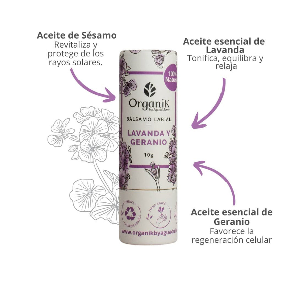 Bálsamo labial natural 10 g