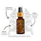 Mascarilla nutritiva capilar natural 30 ml