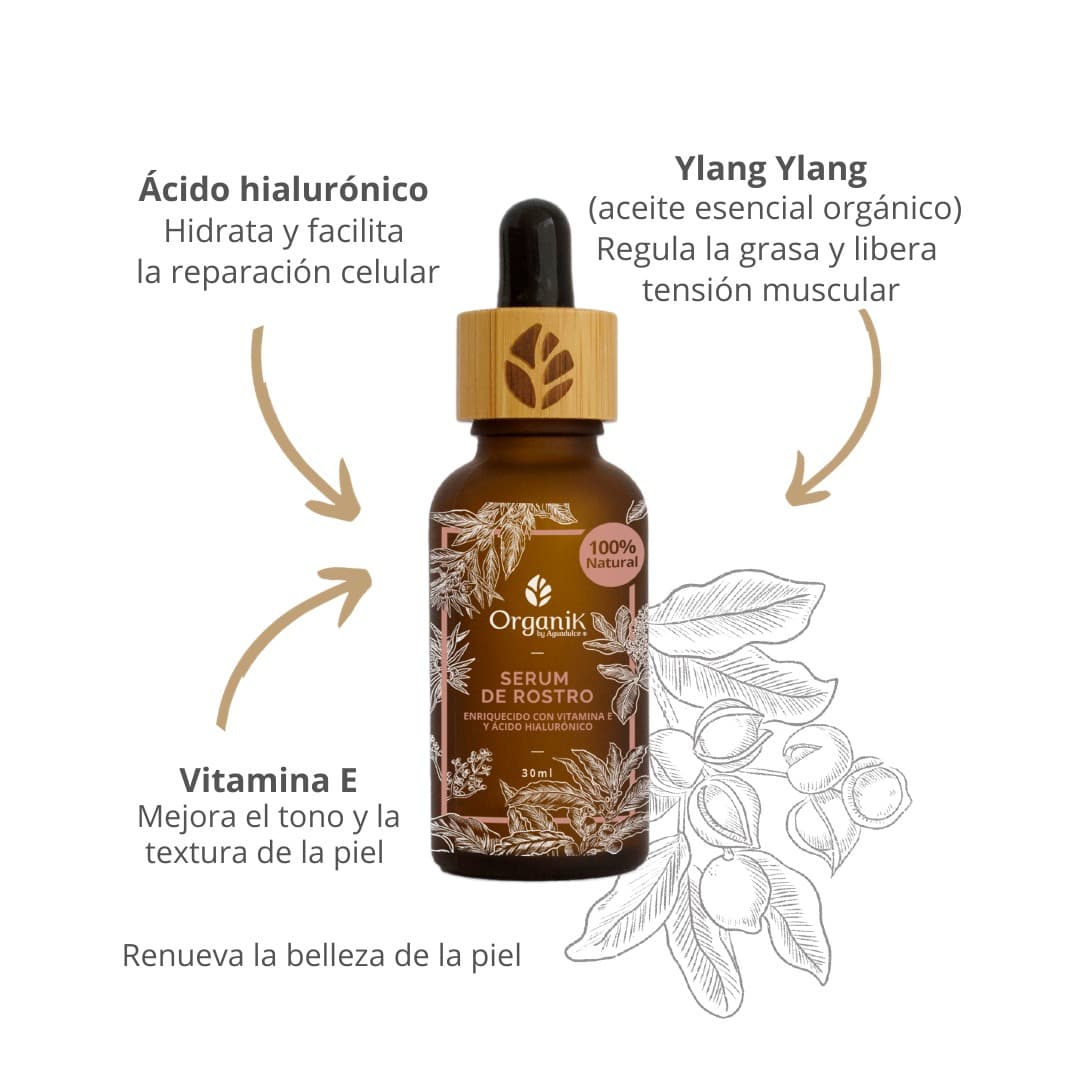 Serum de rostro natural 30 ml