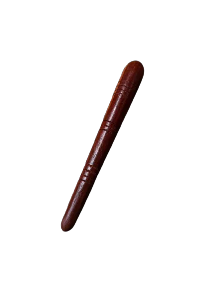 Bastón de Reflexología en Madera – Herramienta para masaje podal y manos